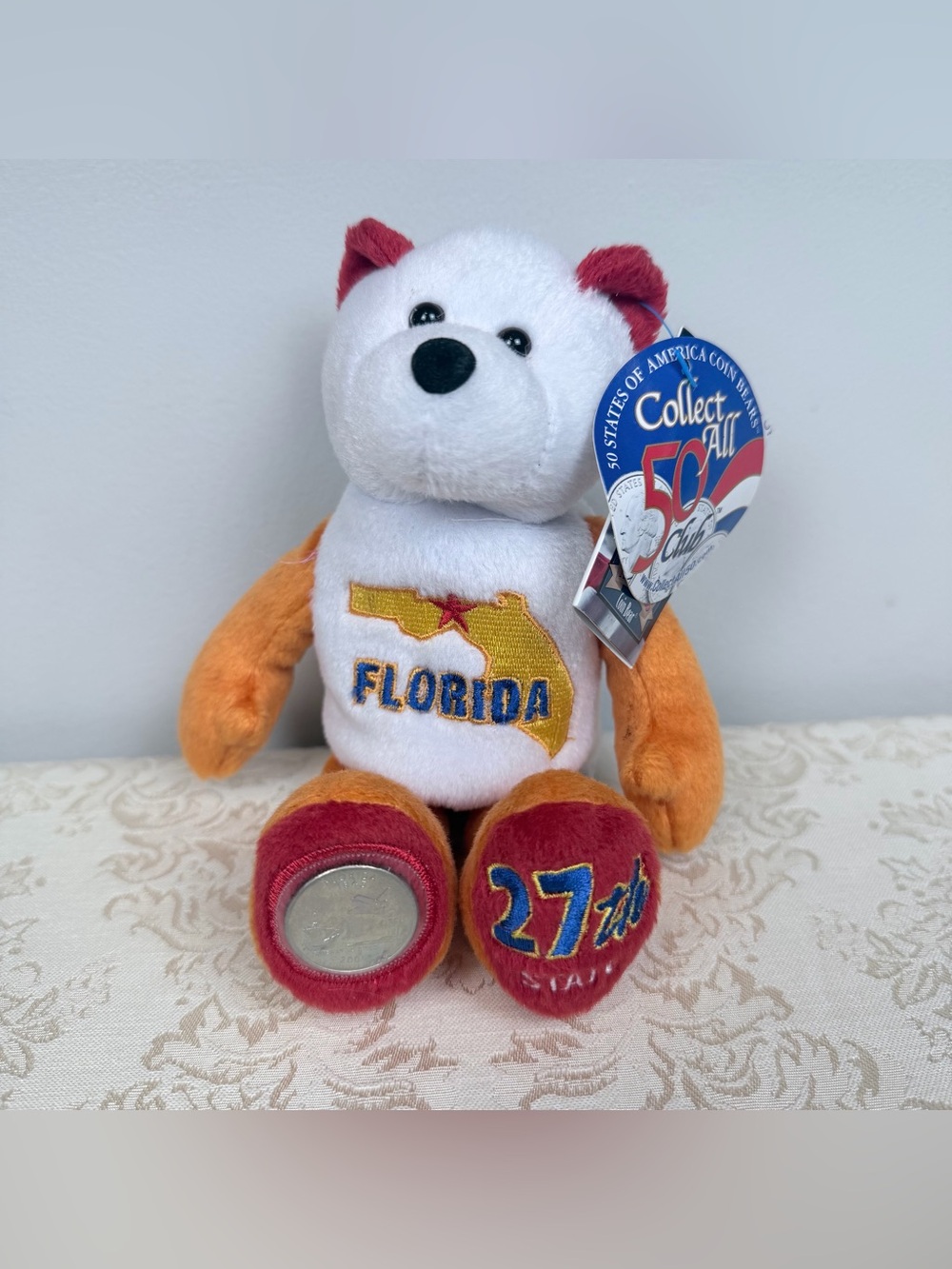 Limited Treasures Florida Souvenir State Quarter Bear